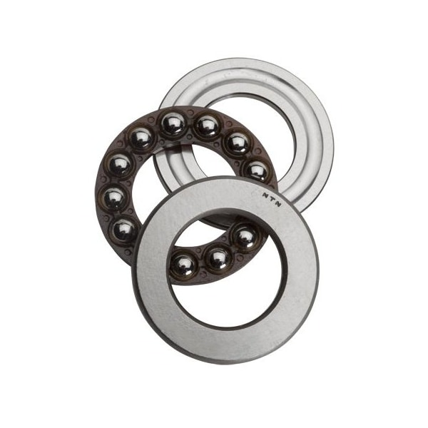 NTN 51208YP5, Angular Thrust Bearing  Single Row 40 Mm Id X 68 Mm Od X 19 Mm W Steel Cage